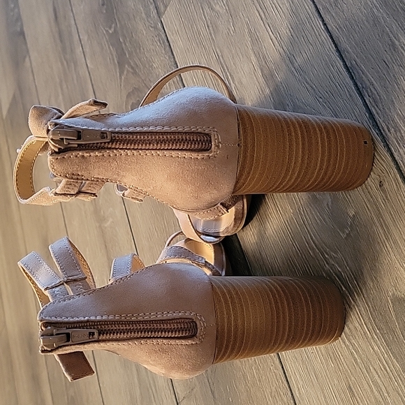 Lauren Conrad Walnut Women's High Heel Sandals size 7 - Picture 4 of 6